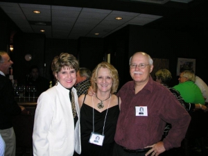 Jean Young Hill with Co-chair Sharon Atkins Hill and husband, Roger