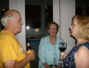 Roger, Evelyn, Sharon